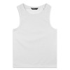 White Mens Sports Tank Tops